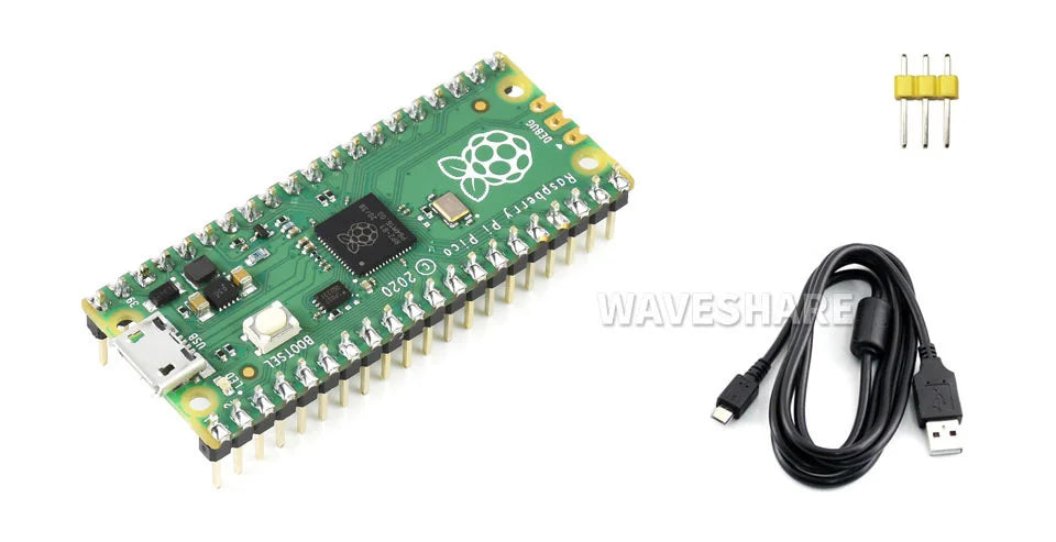Original Raspberry Pi Pico High-Performance Microcontroller Board with Flexible Digital Interfaces