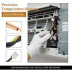 Gree Air Conditioner Temperature Sensor Double Probe 47cm Copper Tube & Rubber Air Probe Thermistor Replacement Parts