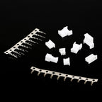 40sets/Box JST 1.25 Male Female Connector Aerial Docking 2/3/4/5Pin Plug With Terminal Wire Connectors Kit