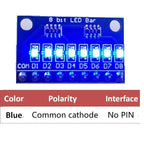6pcs DC12V 8CH Relay Control Board Opto Isolated NPN Input 4 Digit Display For Arduino Pro Mini Programmable Timer Module