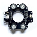 4IR LEDs Array Infrared 90 Degrees Bulbs 850nm IR Board Illuminator For CCTV Camera