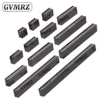 10PCS SMT 2.54mm Double Row Female Breakaway PCB Board Pin Header socket Connector Pinheader 2 * 3/4/5/6/7 2x3PIN-2X40PIN
