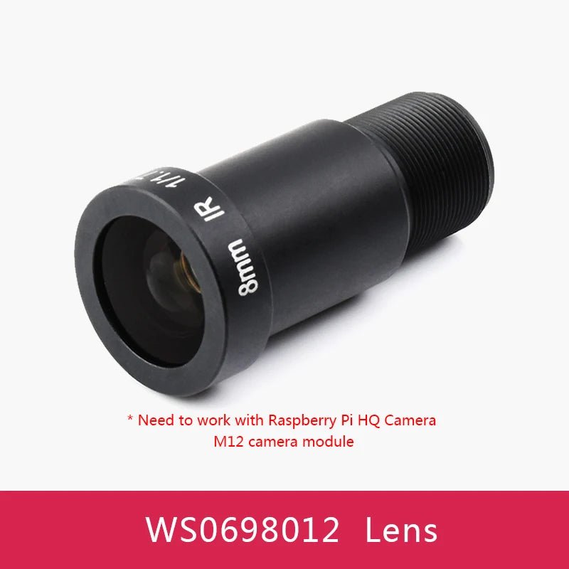 New Original Raspberry Pi High Quality HQ M12 Camera Module 12.3MP IMX477 Sensor, Support for M12-Mount Lens