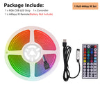5V RGB COB LED Strip 576LEDs/m Bluetooh App IR Remote Control USB RGB LED Strip Flexible Tape for TV Backlight Room Decoration