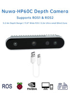 3D Depth Scanner Camera Nuwa-HP60C RGB  Light Imaging Sensor USB FOV 73.8° 0.2-4M For Raspberry PI ROS AI Robot Drones Car