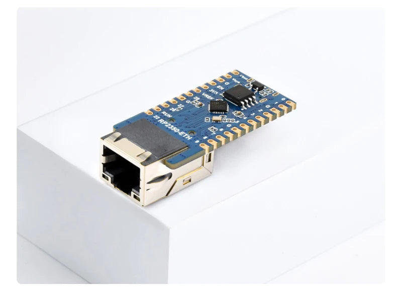 Raspberry Pi Pico 2 RP2350-ETH Mini Development Board RP2350 Ethernet Port Module RP2350 Dual Core Processor