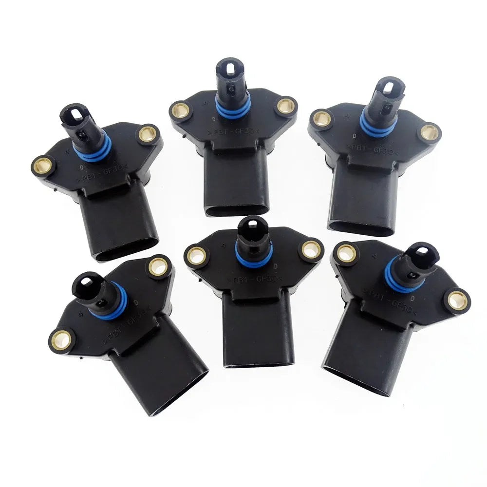 6Pcs 036906051 MAP Intake Manifold Absolute Pressure Sensor 1.2 1.6 1.4 16V For Golf MK3 MK4 Polo 036906051D