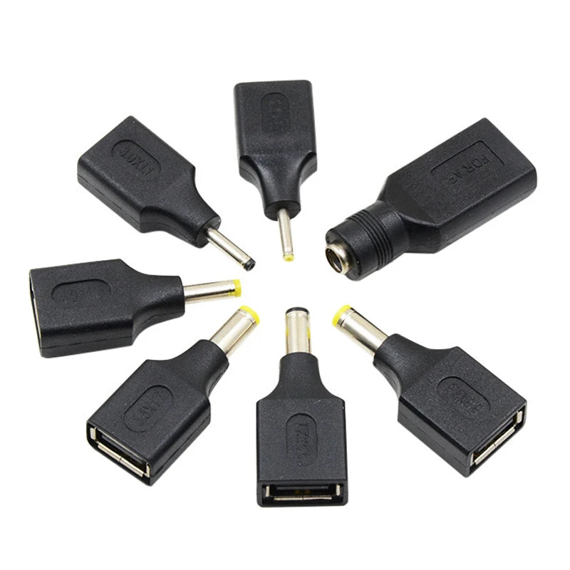 USB to DC Adapter 5.5*2.5/5.5*2.1/4.8*1.7/4.0*1.7/3.5*1.35/3.0*1.1/2.5*0.7/5.5*1.7 USB female to DC male power adapter