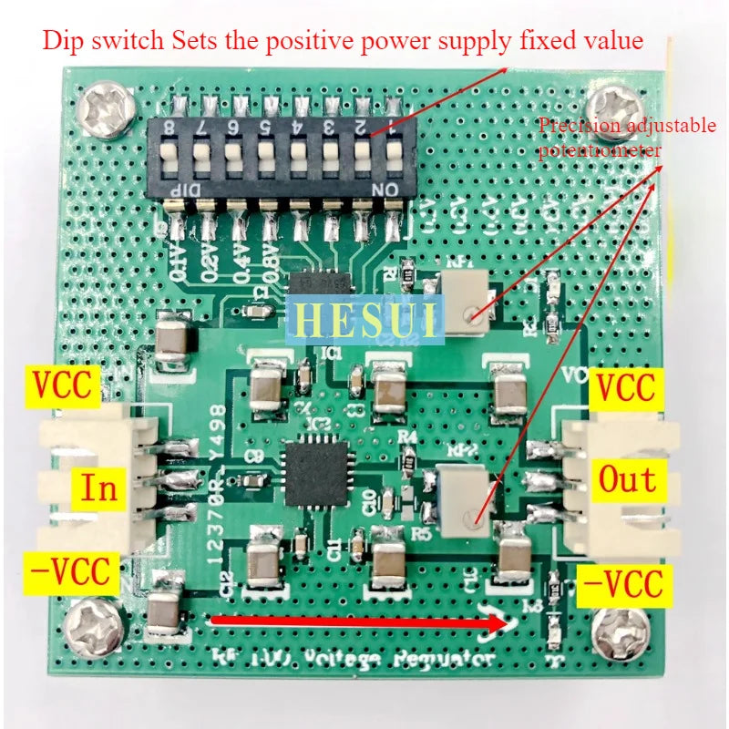 TPS7A4701\TPS7A3301 Module,Pos+Neg 2 power supplyUltra-low noise linear voltage regulator,power supply of RF operation amplifier