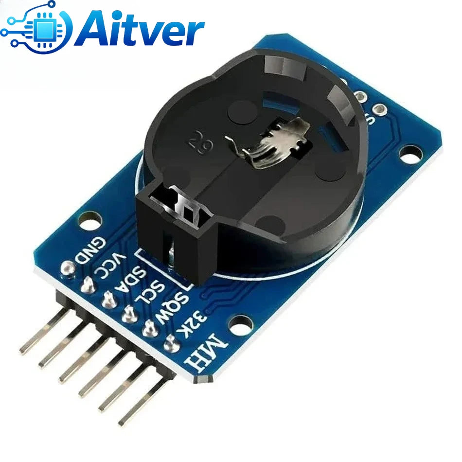 DS3231 AT24C32 IIC RTC Real Time Clock Module High Accuracy Memory Module with Dupont Cable for Arduino Raspberry Pi DIY Electro