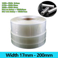 Width 17mm ~ 200mm Clear PVC Heat Shrink Tube 18650 Battery Wrap Battery Pack Insulated Cable Protector Sleeve Lithium Film Case