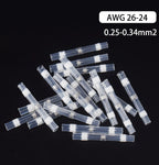 50/100/200Pcs Waterproof Solder Seal Heat Connector Shrink Butt Connectors Lug Terminals Electrical Wire Car Insulated Terminal