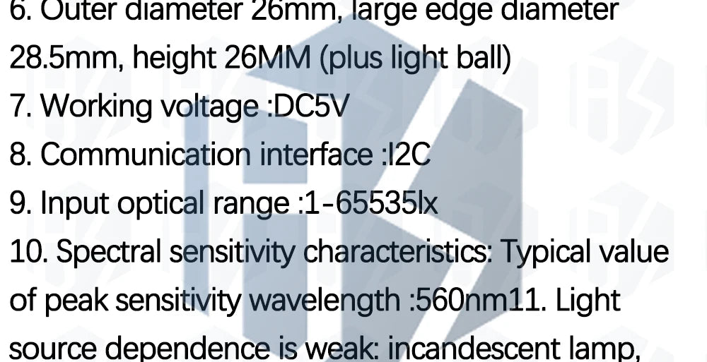 1~10PCS EGBO Intelligent electronic BH1750 BH1750FVI Chip Light Intensity Light Module Light ball for Arduino