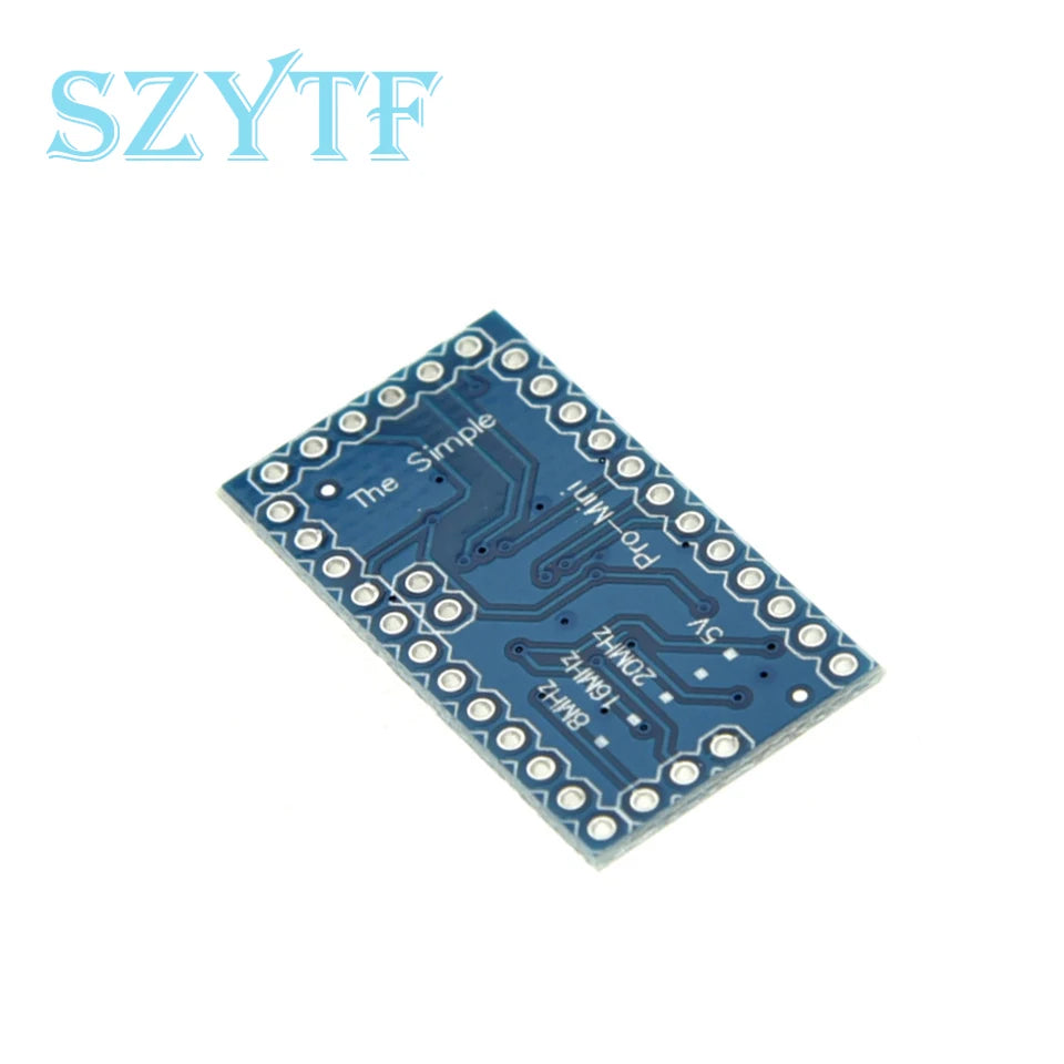 Pro Mini 328 Mini 3.3V/8M 5V/16M ATMEGA328/PB ATMEGA328P-AU 3.3V/8MHz 5V/16MHZ For Arduino