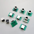 1 Piece RJ45 Adapter Board To XH2.54 Modular Ethernet Connector Adapter Network Interface + Breakout Board + Pin Header