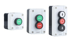 CNC Start Stop Self Sealing Waterproof Button Switch Emergency Stop Industrial Handhold Control Button Box With Arrow Symbol