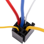 DC 12V/24V 4 Pin 5 Pin 30A Waterproof Automotive Relay With Socket Car Relay Auto Relay  Fuse Coil 1.8W Voltage Relay Vehicle