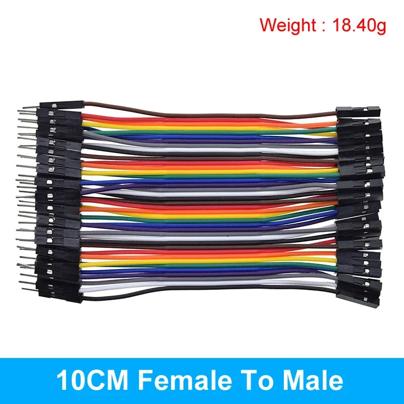 40PIN Cable Dupont Line 10cm 20cm 30cm Male to Male Female to Female Male to FeMale Jumper Dupont Wire Cable For PCB DIY KIT