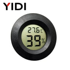 Mini Digital LCD Thermometer Hygrometer Gauge Freezer Tester Temperature Sensor Humidity Meter Detector Monitor Indoor Pet Car