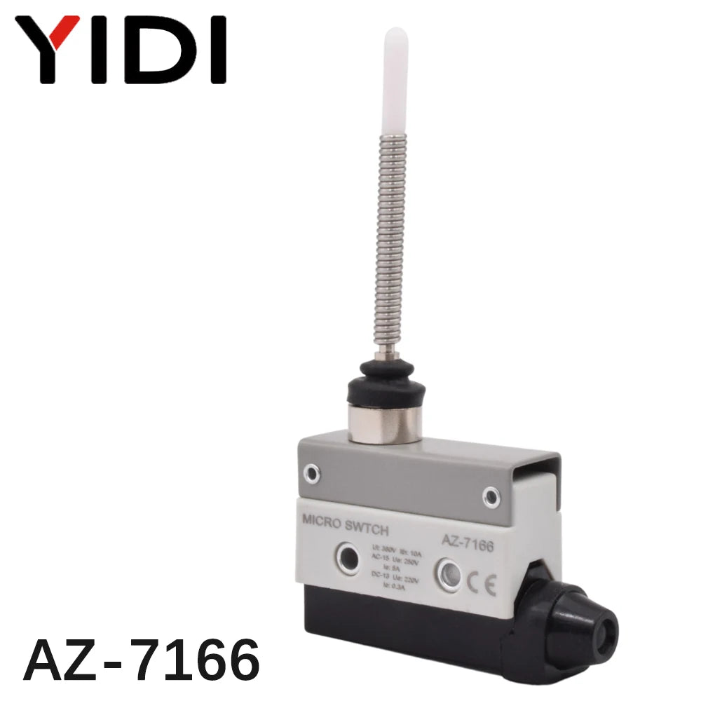 YIDI Waterproof Micro Limit Switch 10A 250V Roller Lever Arm AZ-7312 AZ-7311 AZ-7121 Horizontal Type