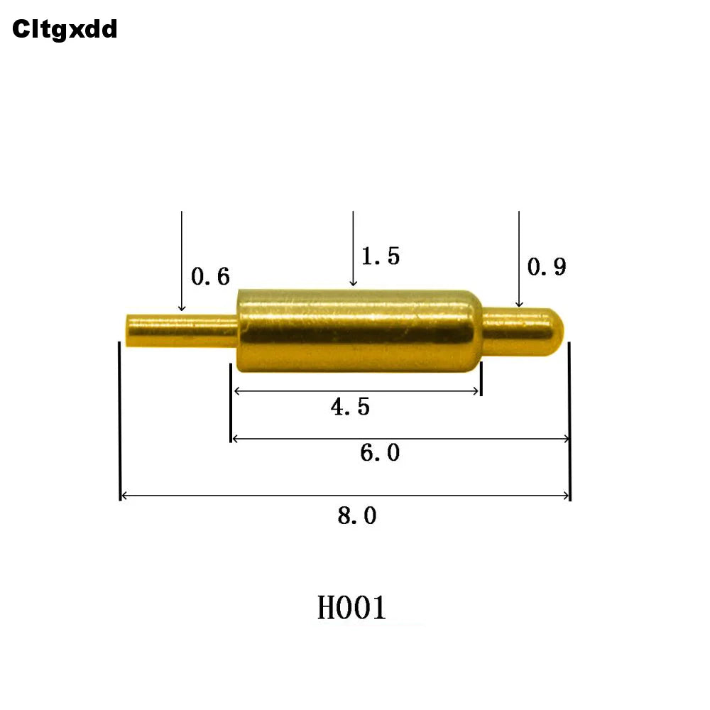 5pcs Pogo Pin Connector Pogopin Battery Spring Loaded Contact SMD Needle PCB 2 3 4 5 6 7 8 9 10 12 14 MM Test Probe H021 - H040
