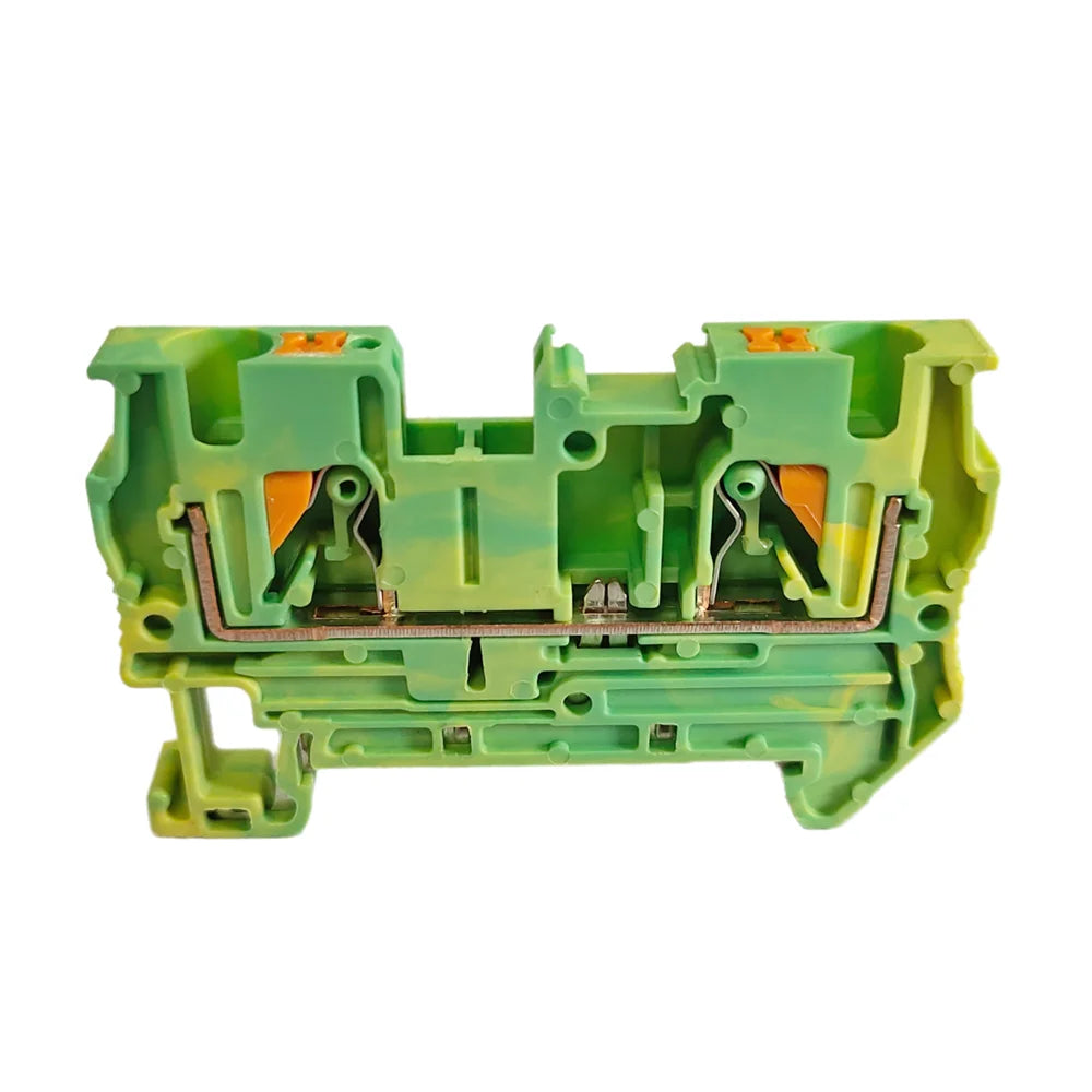 10PCS PT4 Push-in Din Rail Terminal Strip Plug PT-4 4mm² Cable Connector Electrical Connect Screwless Terminal Block