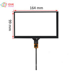 QVK 6.2/7/8/9 Inch GT911 Capacitive Universal Digitizer For Car DVD GPS Navigation Multimedia Touchscreen Panel JR-005-GT911