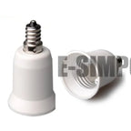 6pcs E12 to E26 Adapter Chandelier Light Socket Candelabra US CA E12 to Edsison Medium E26/E27 Bulb Base Lampholder Converter