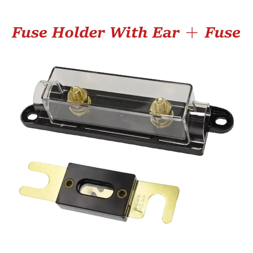 30 40 50 100 125 150 250 300 400 500A ANL Bolt-on Automotive Fuse Holders Fusible Link with Fuse Fuses AMP