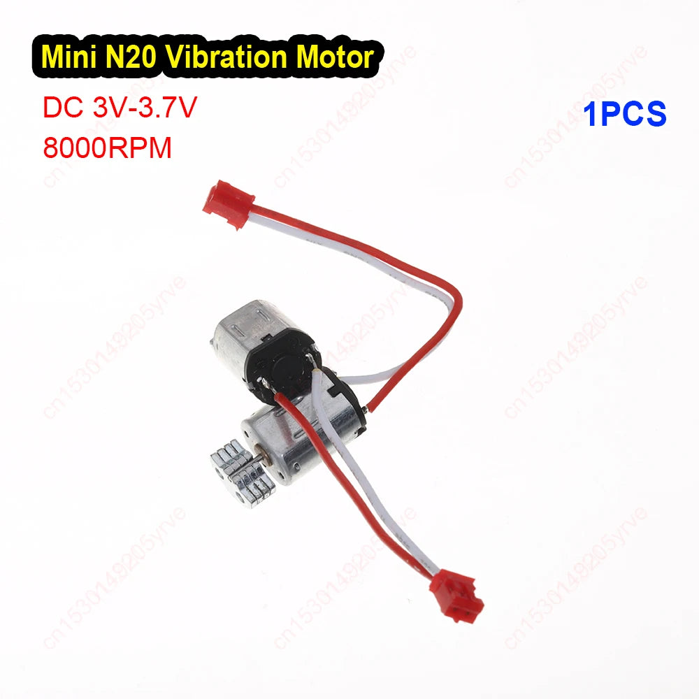 Micro N20 Vibration Motor Motor DC 3V 3.7V Vibrator Motor with Eccentric Wheel for Electronic Lock Portable Instrument