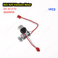 Micro N20 Vibration Motor Motor DC 3V 3.7V Vibrator Motor with Eccentric Wheel for Electronic Lock Portable Instrument