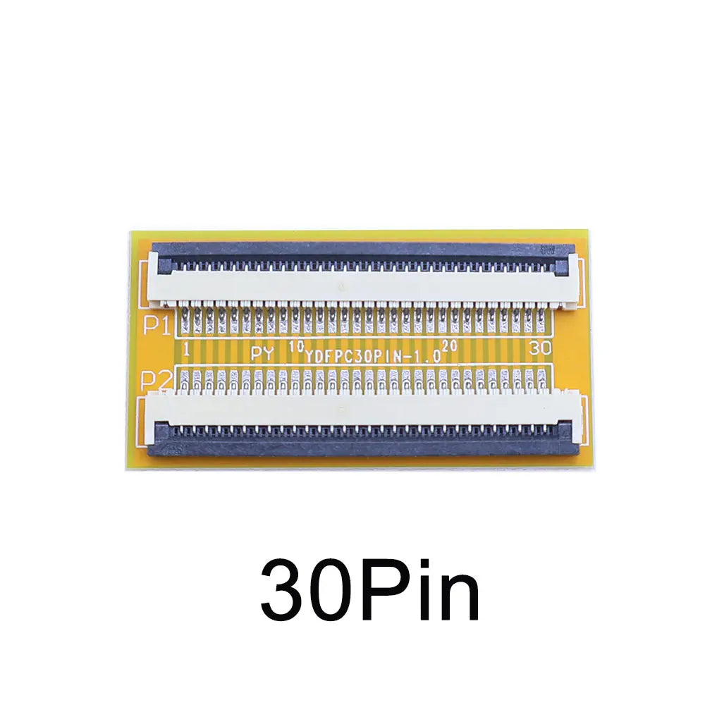 1/2PCS 0.5mm Pitch FFC FPC Flexible Flat Cable Lengthen Extension Board Adapter Board 4 5 6 8 10 12 15 16 20 24 26 28 30 32 34 4