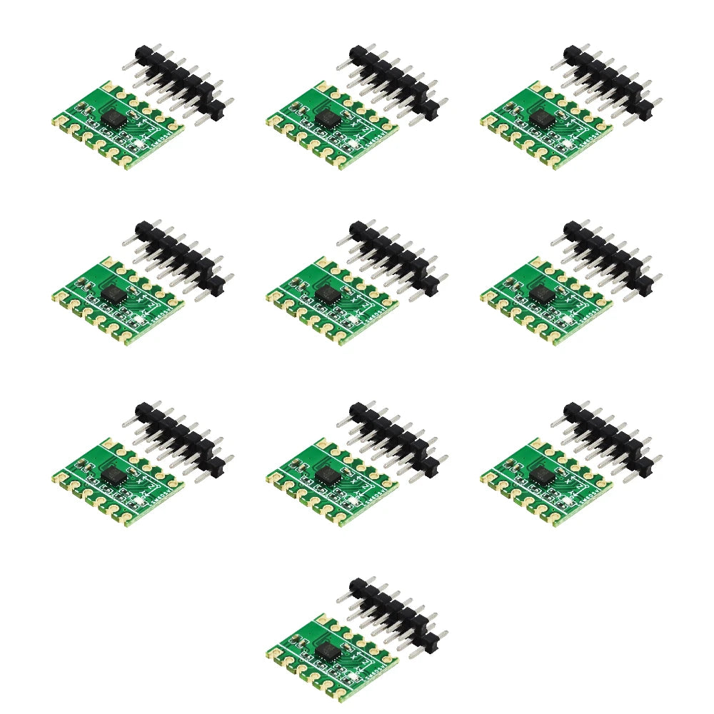 1-10PCS Six-Axis Sensor LSM6DSV Module SPI/I2C Compatible for Smol/SlimeVR - Accelerometer & Gyroscope Data Logging