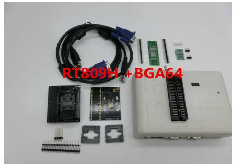 100% Original RT809H RT809HSE EMMC-Nand FLASH Programmer  with BGA48 BGA63 BGA64 BGA169 Adapter RT809H EMMC Nand Flash TSOP48