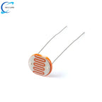 100 pcs 5516 Light Sensitive Resistor 5mm Photoresistor Photoelectric Switch Element Photo Detector Light Dependent LDR GL5516