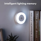 Energy Saving LED Home Appliance Sensor Night Light Home-appliance USB Rechargeable Room Decor Magnetic Wall Lamp Lighting