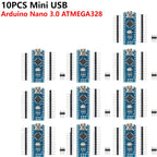 Type-C / Mini / Micro USB Nano 3.0 With the bootloader compatible Nano controller for arduino CH340 USB driver 16Mhz ATMEGA328PB