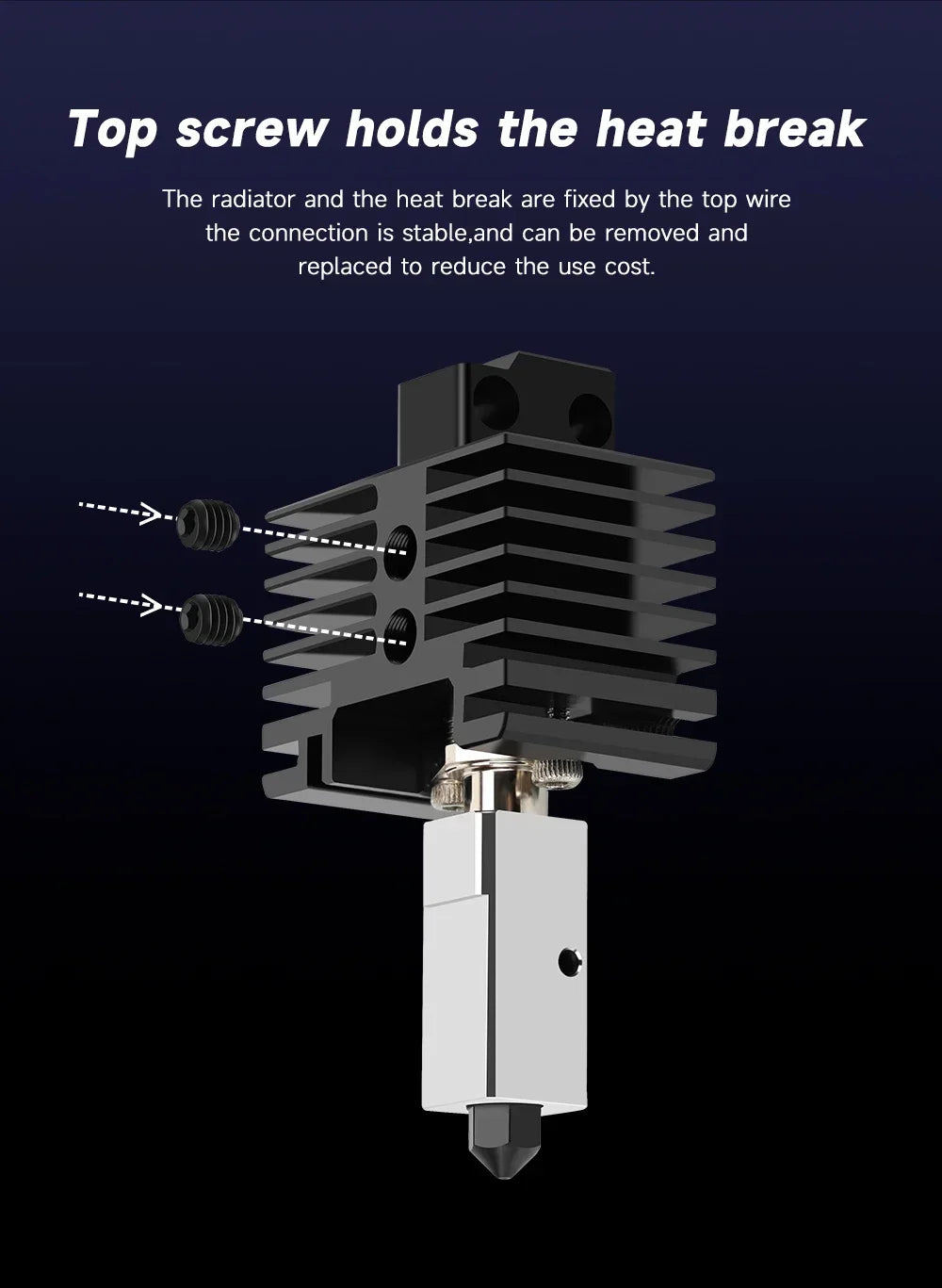For Bambu Lab X1 Series Hotend Upgrade 2.0 Version Bambulab Bi Metal Fit Bamboo Bambu labs X1 X1C Hot End X1C Thermistor