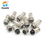 20mm Aviation Plug Connector and Socket GX20 2/3/4/5/6/7/8/9/10/12 core