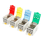 Distribution Box One In Several Out Power Wire Universal Electric Connector Junction Din Rail Terminal Block UKK 80A160A250A400A