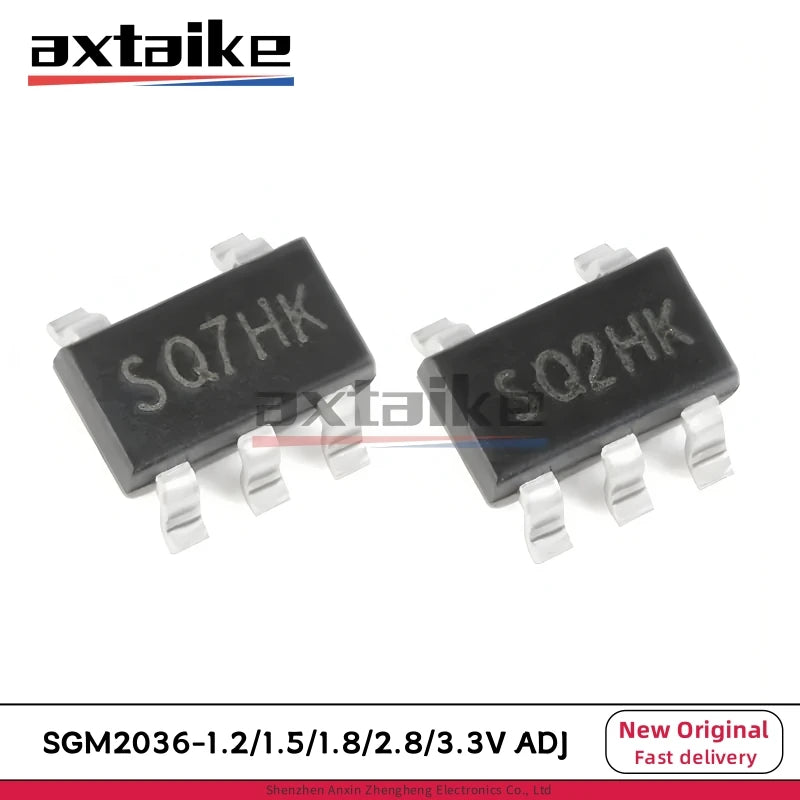 20PCS SGM2036-1.2 1.5 1.8 2.8 3.3 ADJYN5G/TR SOT23-5 SMD SGM2036 300mA LDO RF Linear Regulators Voltage Regulator IC