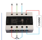 LCTC 3-Phase  SSR10A 25A 40A 60A 80A 100A 120A DC to AC AC to AC DC to DC Solid State Relay Zero-crossing Relay 3-32VDC