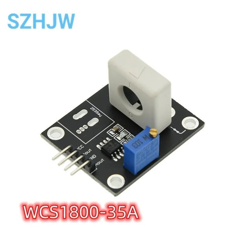 WCS1600 WCS1700 WCS1800 3-5V Hall Current Sensor Adjustable DC 200A 100A 70A 35A Short Over-Current Detector Protection Module