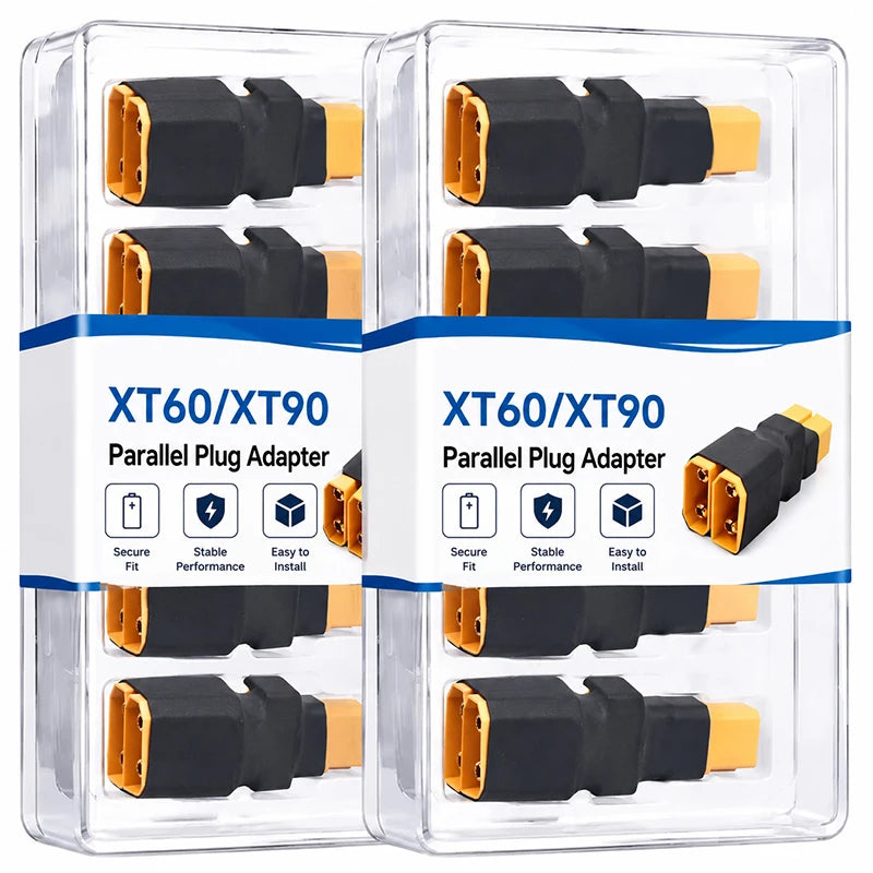 XT60/XT90 Male Female Parallel Plug Adapter Converter Connector Cable Lipo Battery Harness Series Plug Wiring Replacement Part