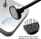 DIY Flexible Magnetic Alligator Clips Kitchen Menu Photo Display Stand Base Holder Note Card Clamps Electric Test Crocodile Clip