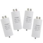CBB60 Motor Capacitors with Screw Double Insert 450V AC Starting Capacitor 4uF~60uF capacitance for Air Compressor Water Pump