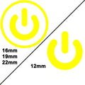 12/16/19/22mm Waterproof Metal Push Button Switch LED Light Momentary Car Engine Power Switches 5V 12V toggle 220V Volt