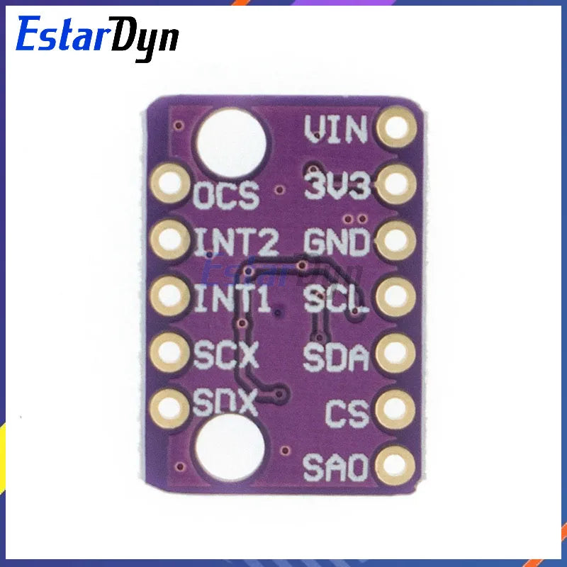 Estardyn BMI160 Latest Stance Accelerometer Gyroscope module 6 Dof inertial Measurement Sensors