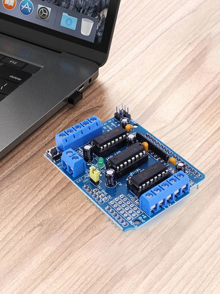 L293D Motor Drive Shield Expansion Board 4.5-36V 4CH Motor Drive Expansion Board for Arduino Raspberry Pi DIY Experiments