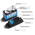 Dsservo 35kg DS3235 Pro Digital Servo Steel Gear Coreless Motor Waterproof 180/270 Degree for 1:8 1:10 1:12 RC Car Robot Crawler